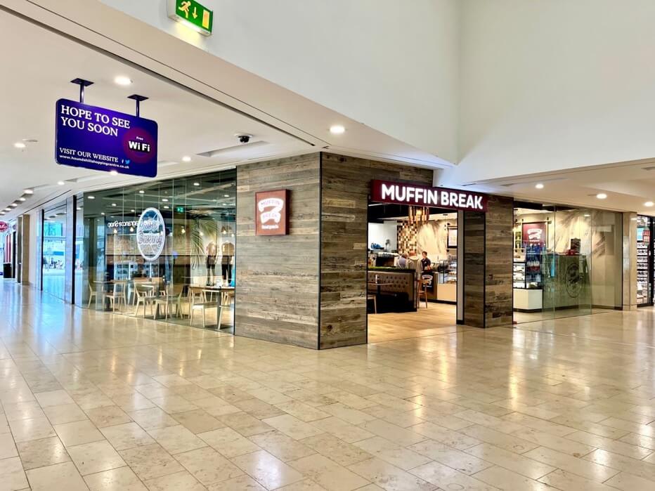 Blackpool Houndshill Shopping Centre Muffin Break UK